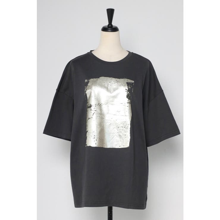 箔プリントビッグシルエットTシャツ 77-003694 | BONJOUR SAGAN | 詳細画像26 