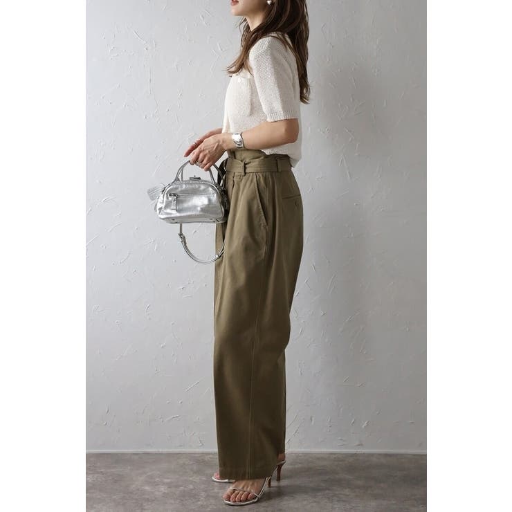 スクエアポケットブークレニット半袖カーディガン 77-003712 | BONJOUR SAGAN | 詳細画像9 