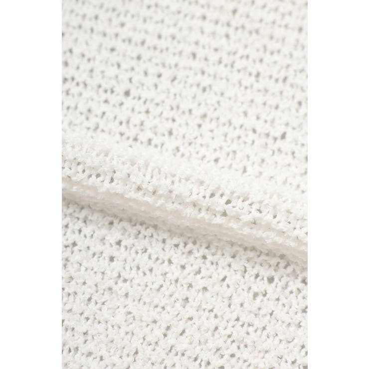 スクエアポケットブークレニット半袖カーディガン 77-003712 | BONJOUR SAGAN | 詳細画像15 