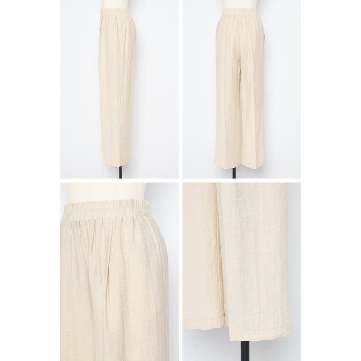 リネン混リラックスワイドパンツ 77-003714 | BONJOUR SAGAN | 詳細画像16 
