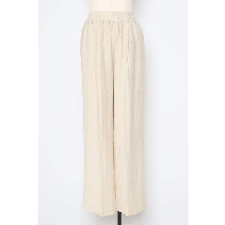 リネン混リラックスワイドパンツ 77-003714 | BONJOUR SAGAN | 詳細画像17 