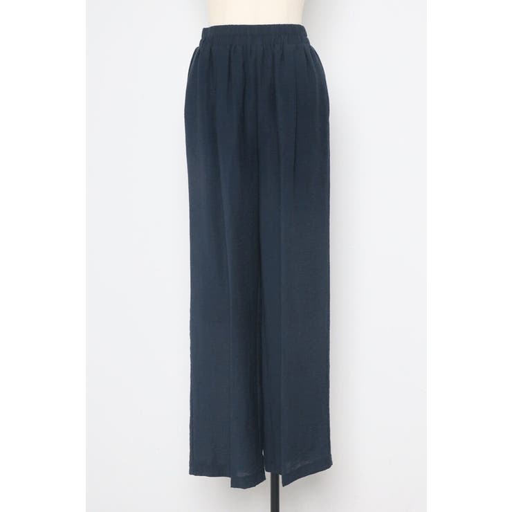 リネン混リラックスワイドパンツ 77-003714 | BONJOUR SAGAN | 詳細画像18 