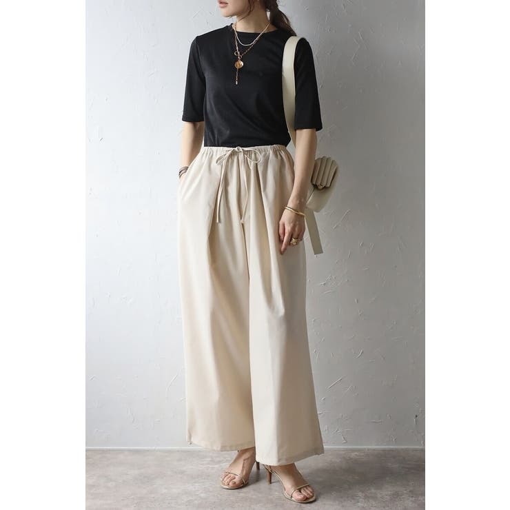 クルーネックラメTシャツ 77-003715 | BONJOUR SAGAN | 詳細画像11 