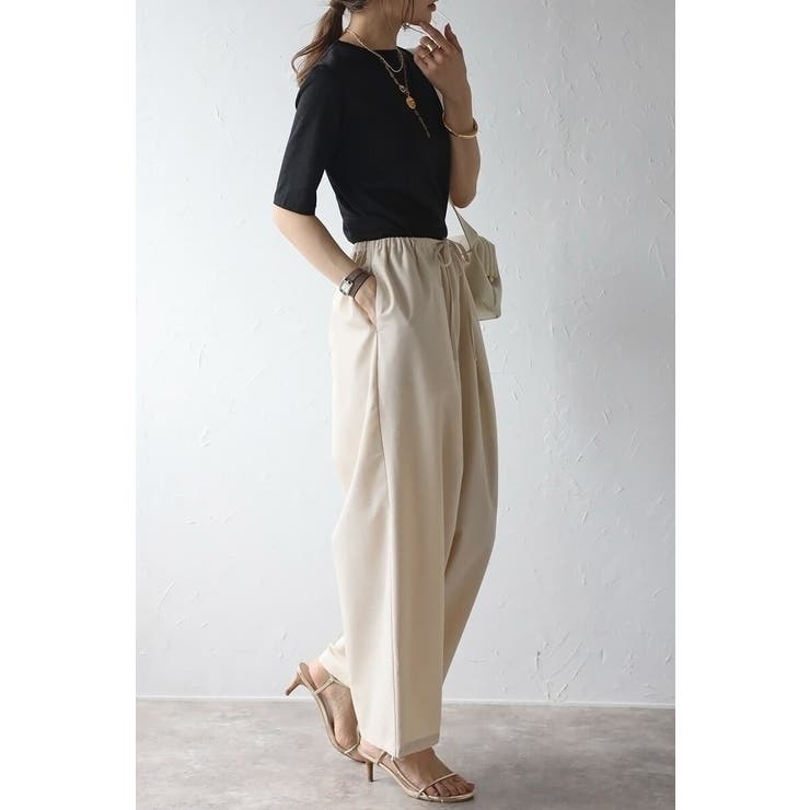 クルーネックラメTシャツ 77-003715 | BONJOUR SAGAN | 詳細画像13 