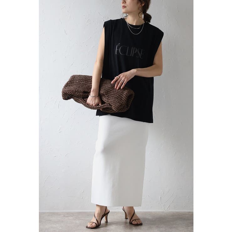 USAコットンECLIPSEロゴノースリスクエアプルオーバー 77 003772 | BONJOUR SAGAN | 詳細画像2 