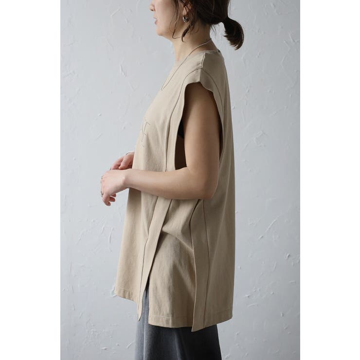 USAコットンECLIPSEロゴノースリスクエアプルオーバー 77 003772 | BONJOUR SAGAN | 詳細画像4 