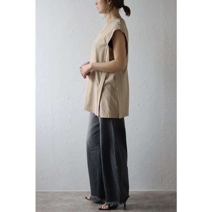 USAコットンECLIPSEロゴノースリスクエアプルオーバー 77 003772 | BONJOUR SAGAN | 詳細画像5 