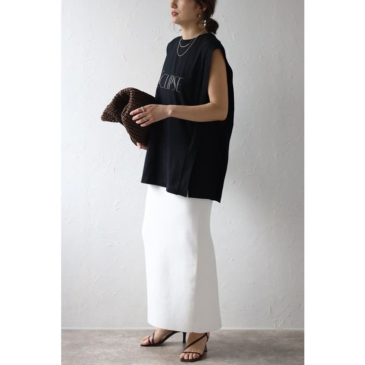 USAコットンECLIPSEロゴノースリスクエアプルオーバー 77 003772 | BONJOUR SAGAN | 詳細画像12 