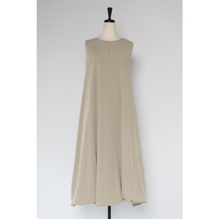 【接触冷感＋UVカット+撥水加工】裾バルーン撥水ノースリワンピ | BONJOUR SAGAN | 詳細画像47 