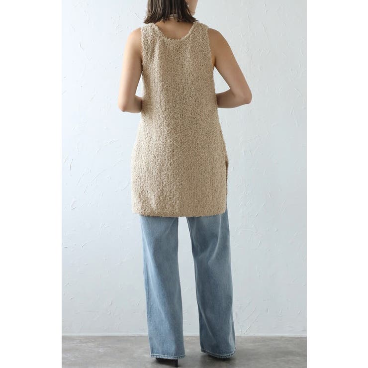 リボンヤーンニットベスト 77-003789 | BONJOUR SAGAN | 詳細画像5 