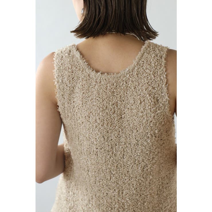 リボンヤーンニットベスト 77-003789 | BONJOUR SAGAN | 詳細画像9 