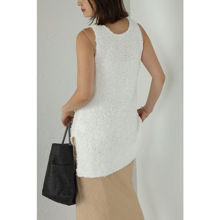 リボンヤーンニットベスト 77-003789 | BONJOUR SAGAN | 詳細画像19 