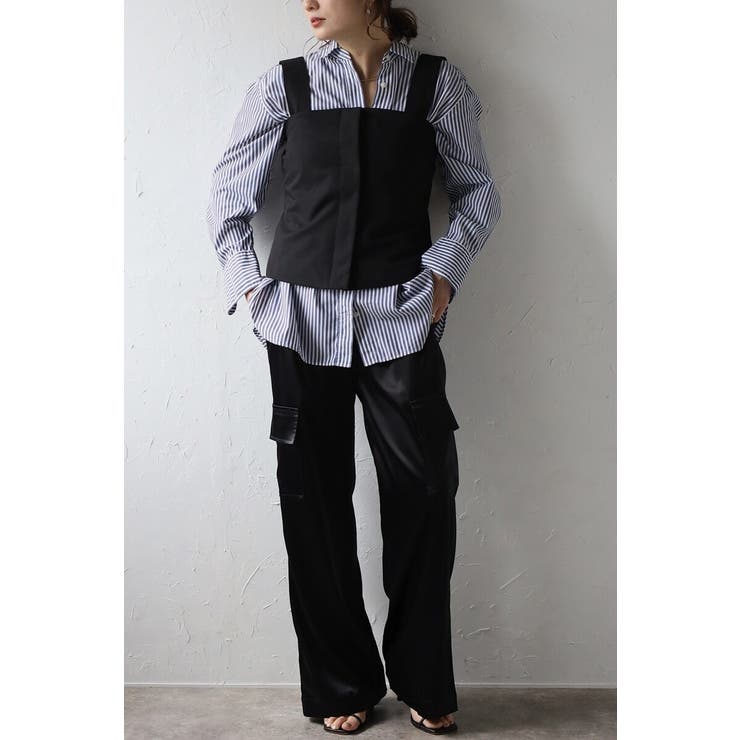 フロントオープンビスチェ 77-003791 | BONJOUR SAGAN | 詳細画像1 