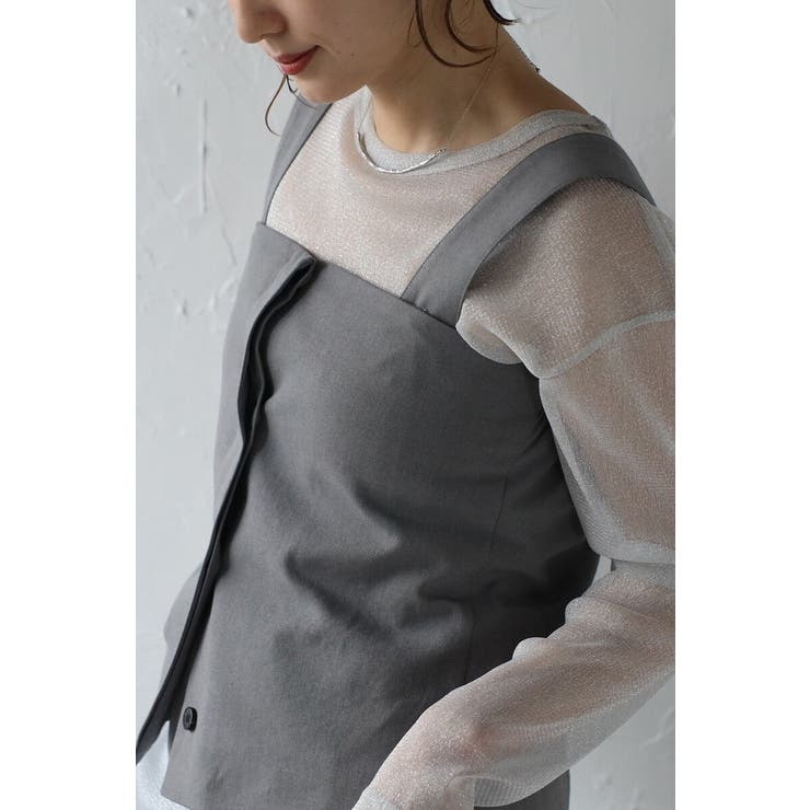 フロントオープンビスチェ 77-003791 | BONJOUR SAGAN | 詳細画像19 