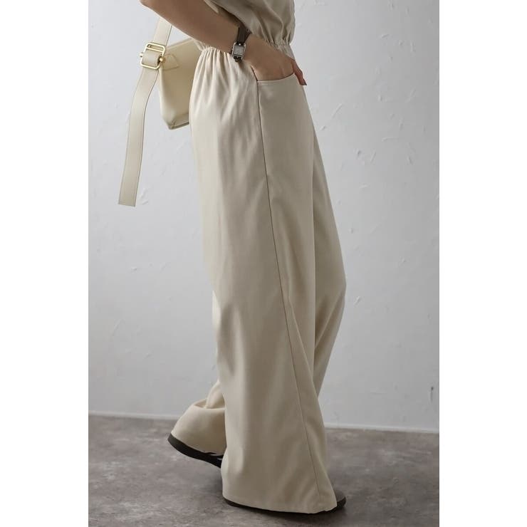 ウエスト切替Vネックオールインワン 77-003799 | BONJOUR SAGAN | 詳細画像21 