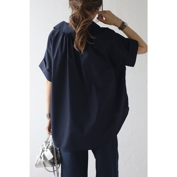 ロールアップスキッパーシャツ 77-003800 | BONJOUR SAGAN | 詳細画像10 