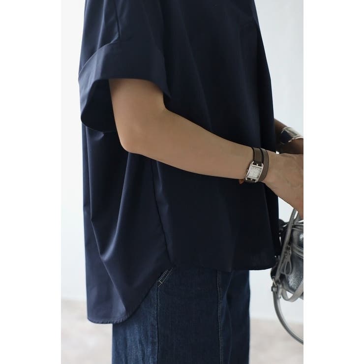 ロールアップスキッパーシャツ 77-003800 | BONJOUR SAGAN | 詳細画像14 