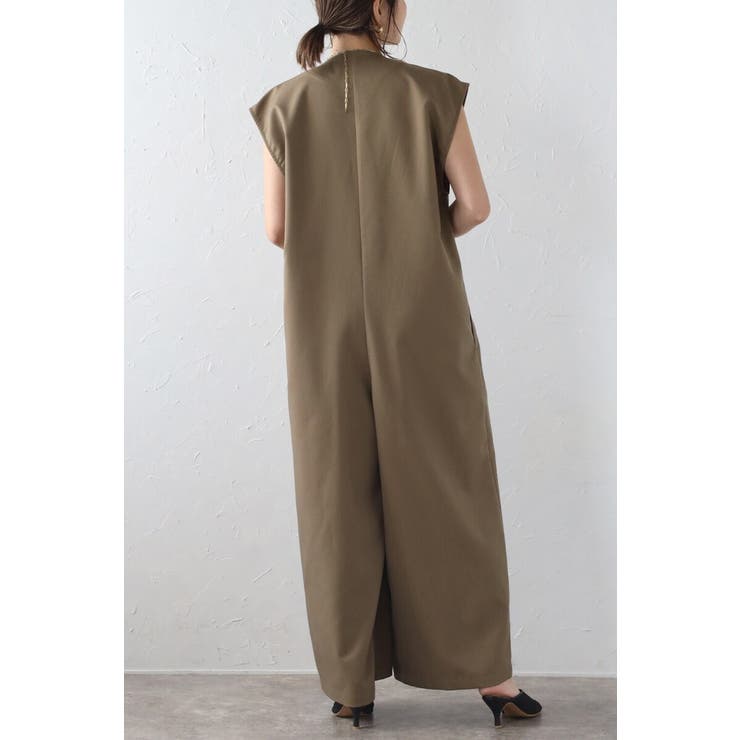 フロントタックVネックオールインワン 77-003813 | BONJOUR SAGAN | 詳細画像5 