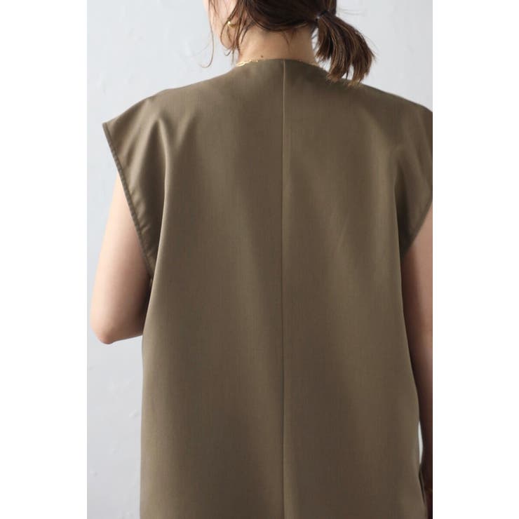 フロントタックVネックオールインワン 77-003813 | BONJOUR SAGAN | 詳細画像11 