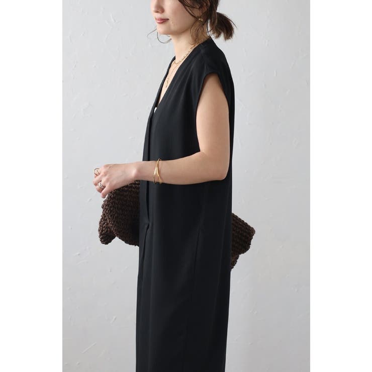 フロントタックVネックオールインワン 77-003813 | BONJOUR SAGAN | 詳細画像16 