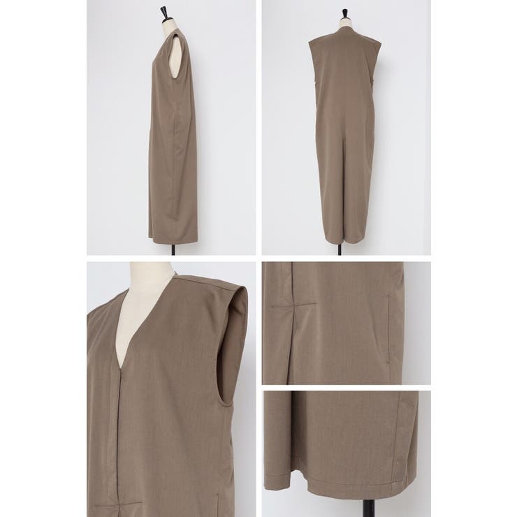 フロントタックVネックオールインワン 77-003813 | BONJOUR SAGAN | 詳細画像24 