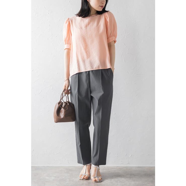 ボリューム半袖シアーブラウス 77-003815 | BONJOUR SAGAN | 詳細画像27 