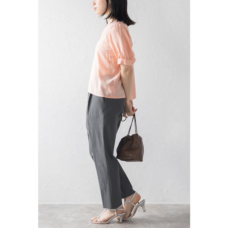 ボリューム半袖シアーブラウス 77-003815 | BONJOUR SAGAN | 詳細画像29 