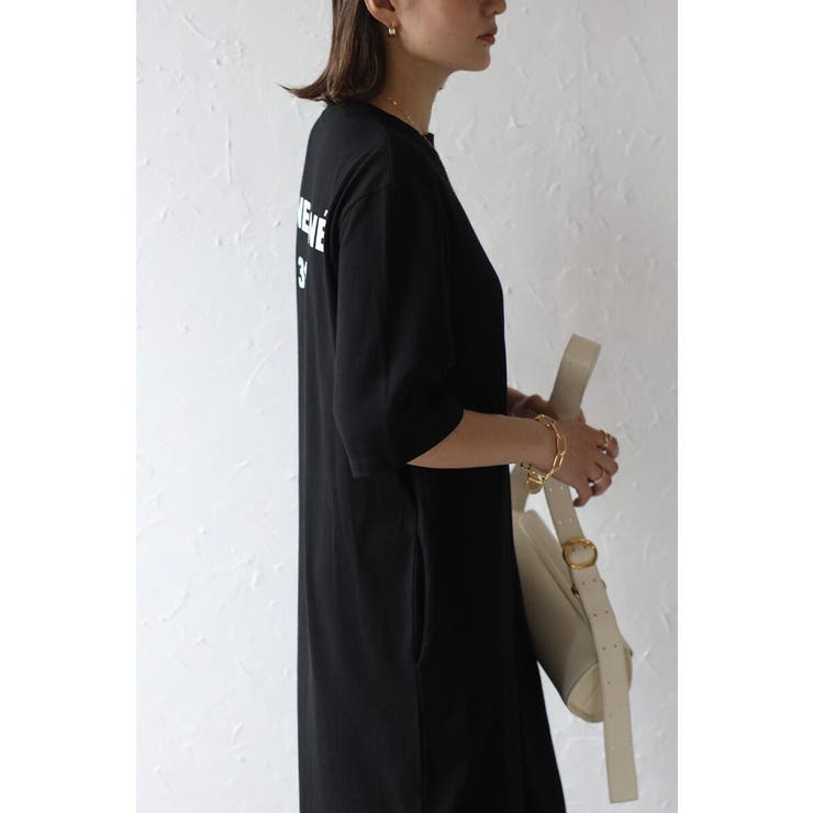 バックナンバープリントTシャツワンピース 77-003816 | BONJOUR SAGAN | 詳細画像6 