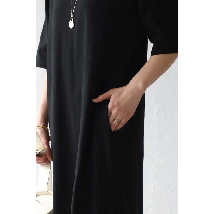 バックナンバープリントTシャツワンピース 77-003816 | BONJOUR SAGAN | 詳細画像10 