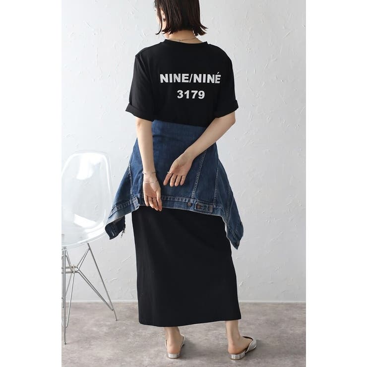 バックナンバープリントTシャツワンピース 77-003816 | BONJOUR SAGAN | 詳細画像24 