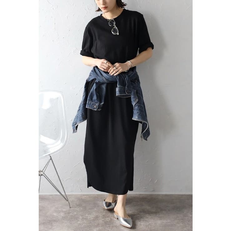 バックナンバープリントTシャツワンピース 77-003816 | BONJOUR SAGAN | 詳細画像30 