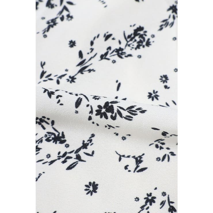 ウエストドロストリボン花柄ワンピース 77-003821 | BONJOUR SAGAN | 詳細画像61 