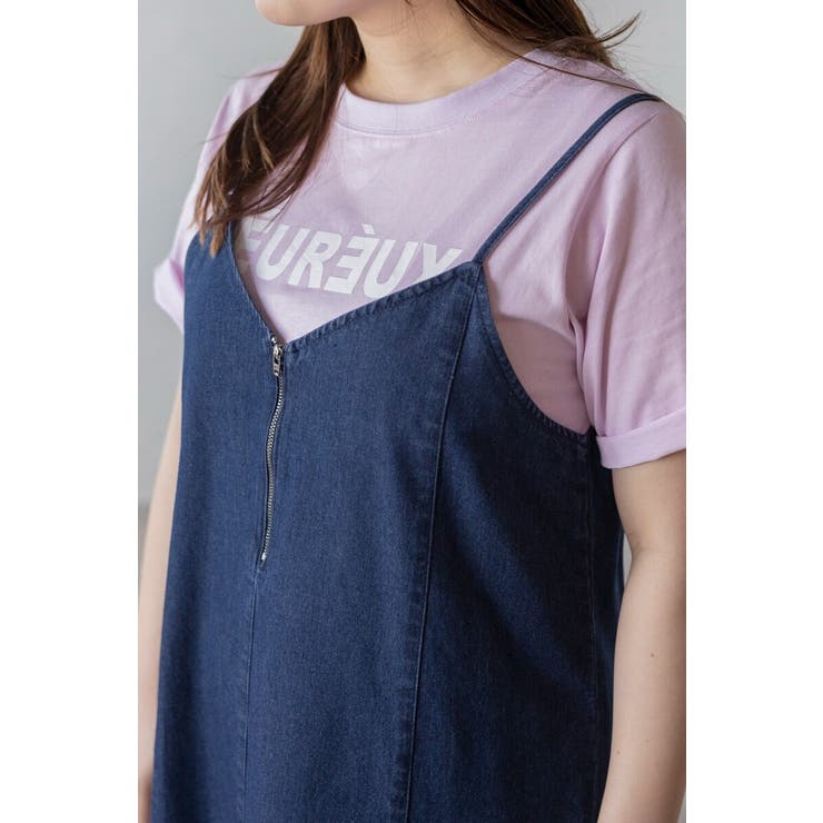 フロントジップデニムキャミワンピース 77-003823 | BONJOUR SAGAN | 詳細画像11 