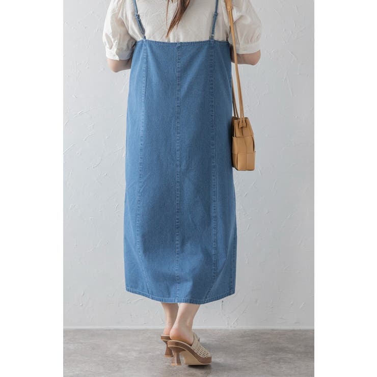 フロントジップデニムキャミワンピース 77-003823 | BONJOUR SAGAN | 詳細画像19 