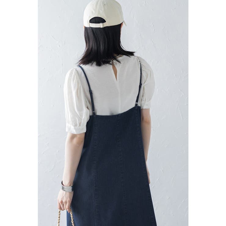 フロントジップデニムキャミワンピース 77-003823 | BONJOUR SAGAN | 詳細画像28 