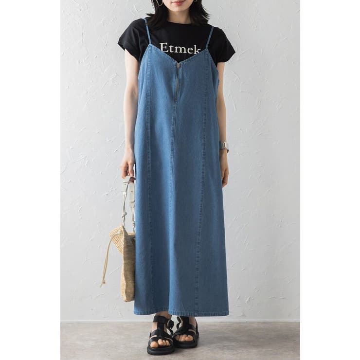 フロントジップデニムキャミワンピース 77-003823 | BONJOUR SAGAN | 詳細画像29 