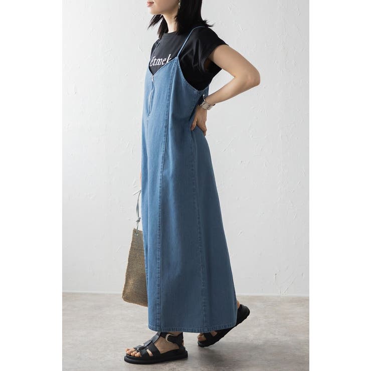 フロントジップデニムキャミワンピース 77-003823 | BONJOUR SAGAN | 詳細画像31 