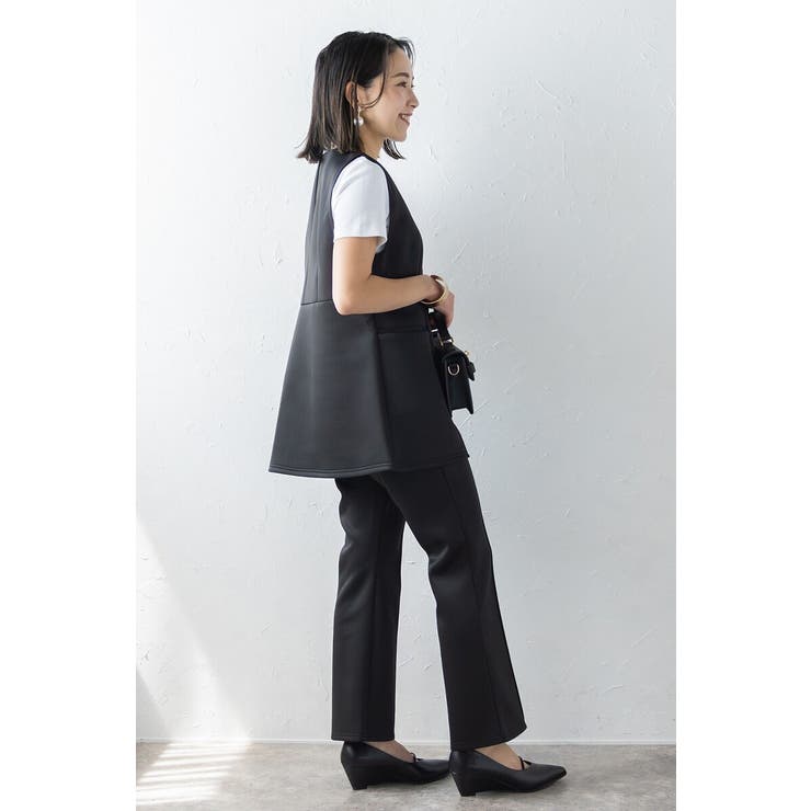 ダンボールポンチペプラムベスト 77-003825 | BONJOUR SAGAN | 詳細画像3 