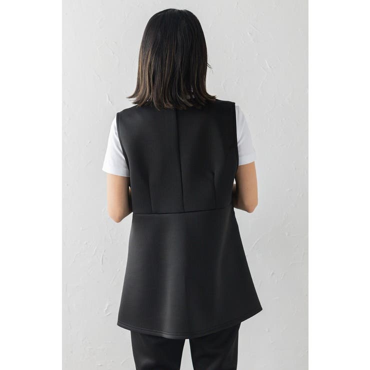 ダンボールポンチペプラムベスト 77-003825 | BONJOUR SAGAN | 詳細画像4 