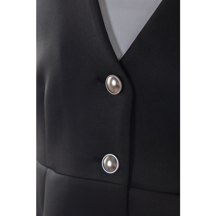 ダンボールポンチペプラムベスト 77-003825 | BONJOUR SAGAN | 詳細画像9 