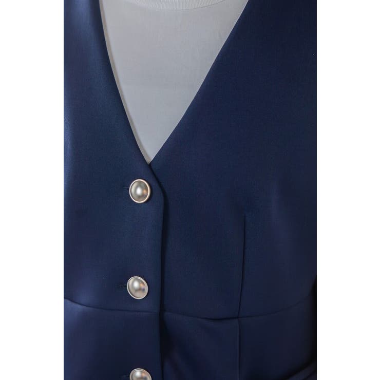 ダンボールポンチペプラムベスト 77-003825 | BONJOUR SAGAN | 詳細画像22 