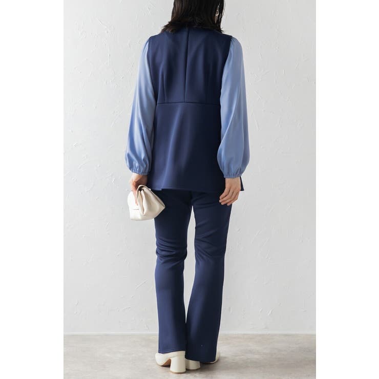 ダンボールポンチペプラムベスト 77-003825 | BONJOUR SAGAN | 詳細画像28 