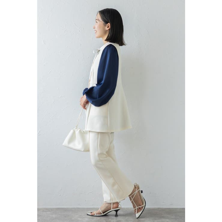 ダンボールポンチペプラムベスト 77-003825 | BONJOUR SAGAN | 詳細画像32 