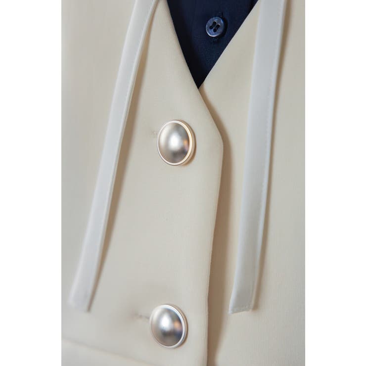 ダンボールポンチペプラムベスト 77-003825 | BONJOUR SAGAN | 詳細画像37 