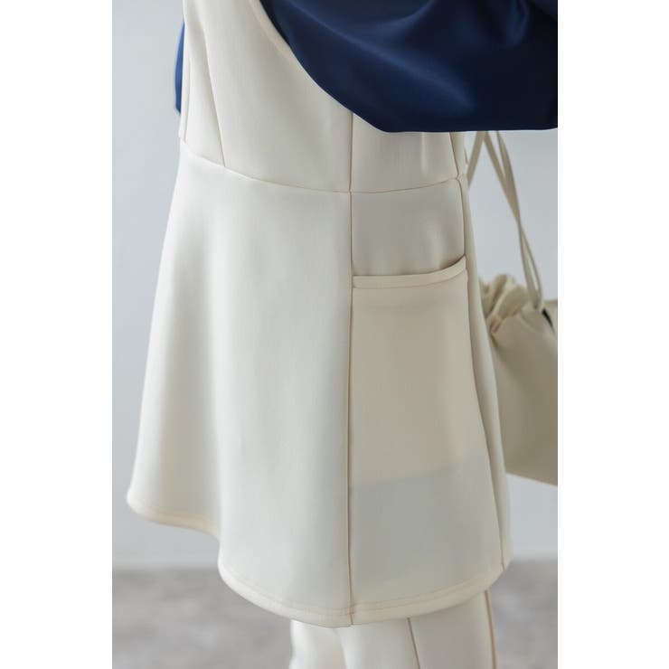 ダンボールポンチペプラムベスト 77-003825 | BONJOUR SAGAN | 詳細画像40 