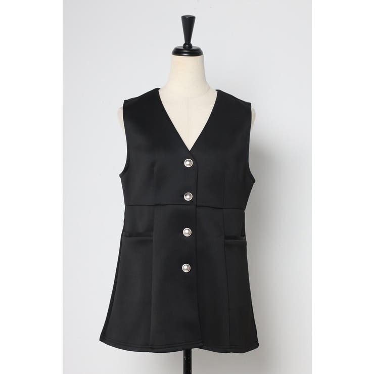 ダンボールポンチペプラムベスト 77-003825 | BONJOUR SAGAN | 詳細画像50 