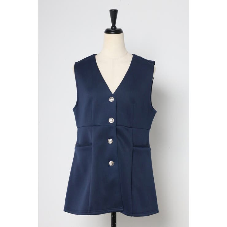 ダンボールポンチペプラムベスト 77-003825 | BONJOUR SAGAN | 詳細画像51 