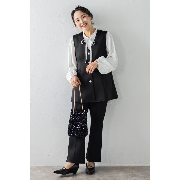 ダンボールポンチセンターシームパンツ 77-003826 | BONJOUR SAGAN | 詳細画像11 