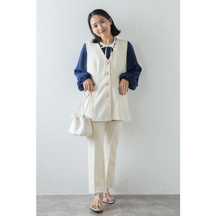 ダンボールポンチセンターシームパンツ 77-003826 | BONJOUR SAGAN | 詳細画像48 