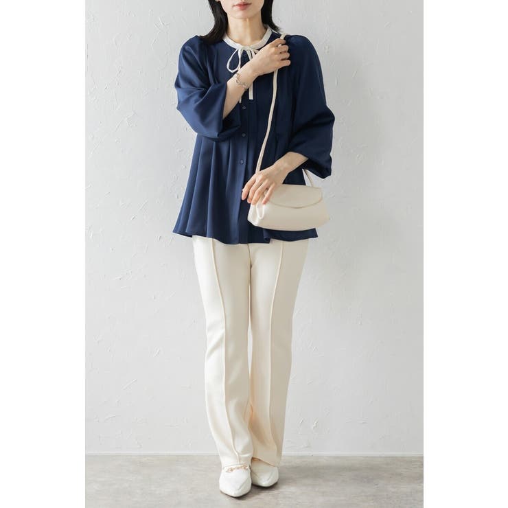 ダンボールポンチセンターシームパンツ 77-003826 | BONJOUR SAGAN | 詳細画像52 